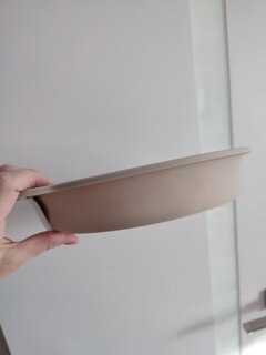 Форма для запекания силикон, 25 см, круглая, с металлическим каркасом, бежевая, Daniks, Pollen, B030096 - фото 2 от пользователя