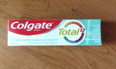 Зубная паста Colgate, Total 12, 75 мл, профессиональная чистка гель, CN05045A - фото 1 от пользователя