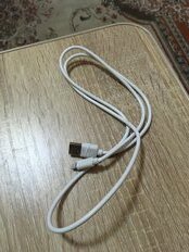 Кабель USB, Red Line, USB lightning, 1 м, 8 - pin, для Apple, белый, УТ000006493 - фото 2 от пользователя