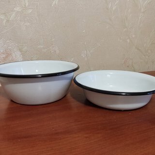 Миска эмалированная сталь, круглая, 20х7.5 см, 1.5 л, СтальЭмаль, 2с7, в ассортименте - фото 8 от пользователя
