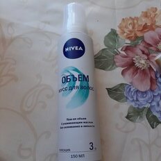 Мусс для волос Nivea, Пуш-ап Объем, мягкая фиксация, 150 мл - фото 1 от пользователя