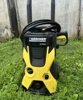 Мойка высокого давления Karcher, K5 Basic, 1.180-580.0, 2.1 кВт, 145 бар, 500 л/ч, 2 насадки - фото 1 от пользователя