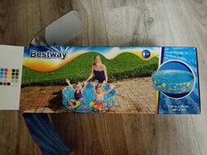 Бассейн с жестким бортом Bestway, 122х25 см, Fill 'N Fun Sparking Sea, 55028, 277 л - фото 7 от пользователя