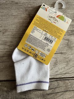 Носки детские унисекс, хлопок, Omsa, Calzino, белые, р. 19-22, 21P61 - фото 3 от пользователя
