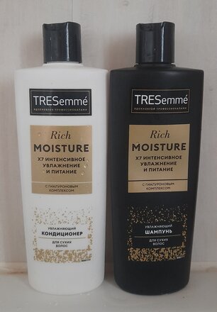 Кондиционер для сухих волос, TRESemme, Rich Moisture Увлажняющий, 400 мл - фото 1 от пользователя
