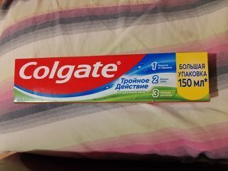 Зубная паста Colgate, Тройное действие, 150 мл - фото 1 от пользователя