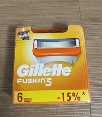 Сменные кассеты для бритв Gillette, Fusion, для мужчин, 6 шт, GIL-81658791 - фото 7 от пользователя