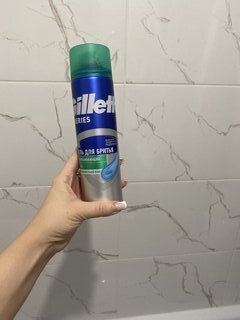 Гель для бритья, Gillette, Series Sensitive, для чувствительной кожи, 200 мл, 84857385 - фото 2 от пользователя