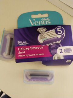 Сменные кассеты для бритв Gillette, Venus Swirl, для женщин, 2 шт, VNS-81534303 - фото 9 от пользователя