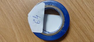 Изолента ПВХ, 19 мм, 130 мкм, синяя, 10 м, Klebebander, TIK955Т - фото 3 от пользователя