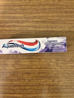 Зубная паста Aquafresh, Активное отбеливание, 100 мл - фото 2 от пользователя