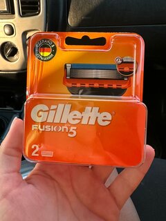 Сменные кассеты для бритв Gillette, Fusion, для мужчин, 2 шт - фото 5 от пользователя