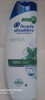 Шампунь Head &amp; Shoulders, Ментол, против перхоти, 400 мл - фото 1 от пользователя