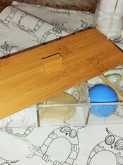 Контейнер 24х10.5х7.3 см, с крышкой, прозрачный, CC1114A - фото 4 от пользователя