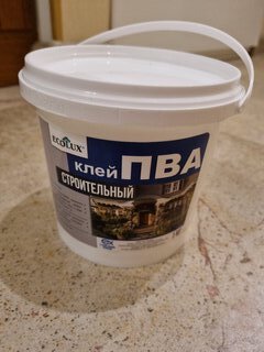 Клей ПВА Ecolux, строительный, однокомпонентный, 1 кг - фото 1 от пользователя