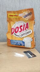 Стиральный порошок Dosia, 4 кг, автомат, для белого белья, Optima Альпийская свежесть - фото 4 от пользователя