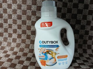 Кондиционер для белья Dutybox, 1 л, Древесный пачули, Эко, концентрат - фото 4 от пользователя