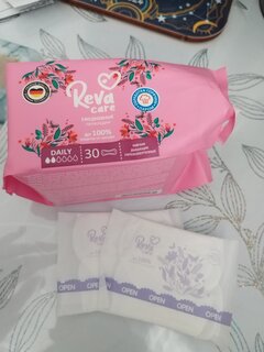 Прокладки женские Reva Care, Dailyt, ежедневные, 30 шт - фото 5 от пользователя