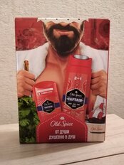 Набор подарочный для мужчин, Old Spice, WhiteWater, дезодорант твердый 50 мл + гель для душа 250 мл - фото 2 от пользователя