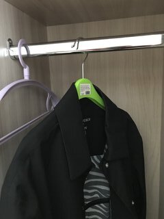 Вешалка-плечики для одежды, 32х3 см, пластик, салатовая, 302G-T - фото 5 от пользователя