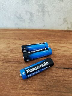 Батарейка Panasonic, АА (R6, 15D), General Purpose, солевая, 1.5 В, спайка, 8 шт - фото 1 от пользователя