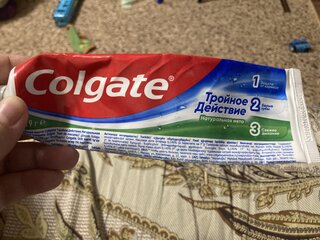 Зубная паста Colgate, Тройное действие, 150 мл - фото 1 от пользователя