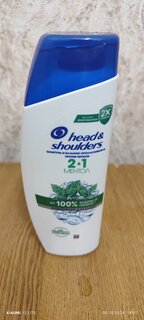 Шампунь Head &amp; Shoulders, 2в1 Ментол, против перхоти, 200 мл - фото 1 от пользователя