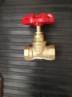 Вентиль для воды, 1/2&quot;, г-г, красный, AquaLink - фото 3 от пользователя
