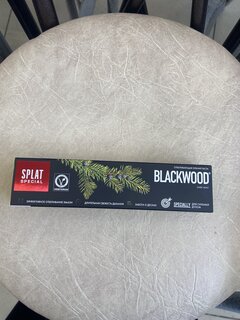 Зубная паста Splat, Professional Blackwood, 75 мл - фото 7 от пользователя