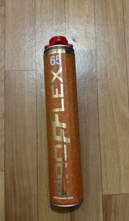Пена монтажная Profflex, Gold, профессиональная, 65 л, 850 мл, 920 г, зимняя - фото 2 от пользователя
