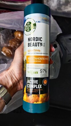 Шампунь Organic Collection, Восстановление и увлажнение, для поврежденных волос, 400 мл - фото 8 от пользователя
