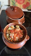 Горшок для запекания керамика, 0.5 л, в ассортименте, Борисовская керамика, Лакомка, ОБЧ00000358 - фото 5 от пользователя
