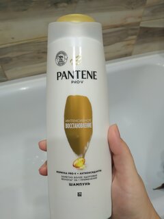 Шампунь Pantene Pro-V, Интенсивный уход, для всех типов волос, 400 мл - фото 3 от пользователя