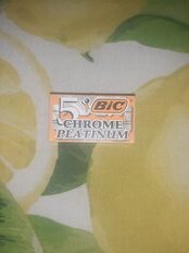 Лезвия Bic, Chrom Platinum, 5 шт, 822059 - фото 8 от пользователя