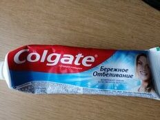 Зубная паста Colgate, Бережное отбеливание, 100 мл - фото 2 от пользователя