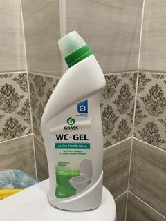 Чистящее средство для сантехники, Grass, WC-gel, гель, 750 мл - фото 6 от пользователя