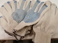Перчатки х/б, ПВХ покрытие, 10 класс вязки, 4 нити, 5 пар - фото 4 от пользователя