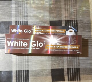 Зубная паста White Glo, 100 г, для любителей кофе и чая - фото 3 от пользователя