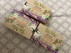 Мыло BioMio, Bio-Soap Апельсин, лаванда и мята, 90 г - фото 3 от пользователя