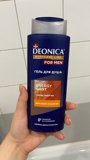 Гель для душа Deonica, Enepgy shot, для мужчин, 250 мл - фото 1 от пользователя