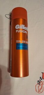 Гель для бритья, Gillette, Fusion Pro Glide Hydrating, 200 мл, 80212956 - фото 1 от пользователя