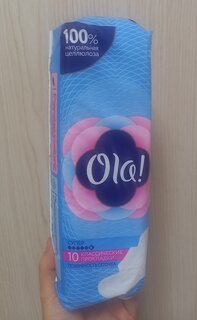 Прокладки женские Ola, Classic wings super, 10 шт, толстые, поверхность сеточка - фото 1 от пользователя