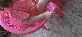 Стульчик детский пластик, Стандарт Пластик Групп, 38х35х53.5 см, розовый - фото 7 от пользователя