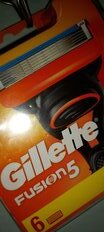 Сменные кассеты для бритв Gillette, Fusion, для мужчин, 6 шт, GIL-81658791 - фото 6 от пользователя