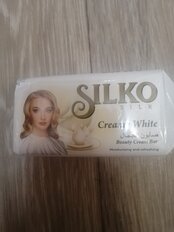 Мыло Silko Silk, Белый крем, 140 г - фото 2 от пользователя