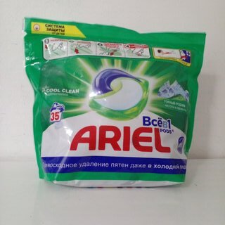 Капсулы для стирки Ariel, Pods Все-в-1 Color Горный родник, 35 шт, капсула 25.2 г - фото 2 от пользователя