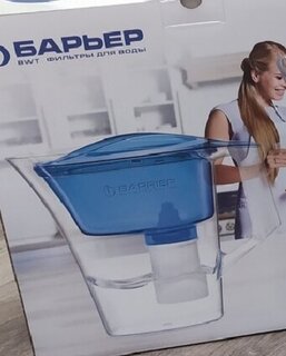 Фильтр-кувшин Барьер, Нова, для холодной воды, 1 ступ, 2.5 л, зеленый, В442Р00 - фото 5 от пользователя