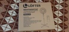 Вентилятор напольный, Lofter, FS40-A17R, 35 Вт, 3 скорости, поворотный, с ПДУ, в ассортименте, FS40-A17R - фото 3 от пользователя