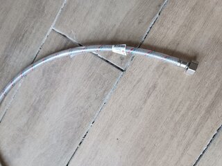 Подводка для воды 1/2&quot;х1 м, г-г, латунь, полимер, AquaLine - фото 4 от пользователя