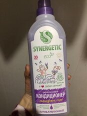 Кондиционер для белья Synergetic, 1 л, Лавандовое поле, концентрат - фото 3 от пользователя